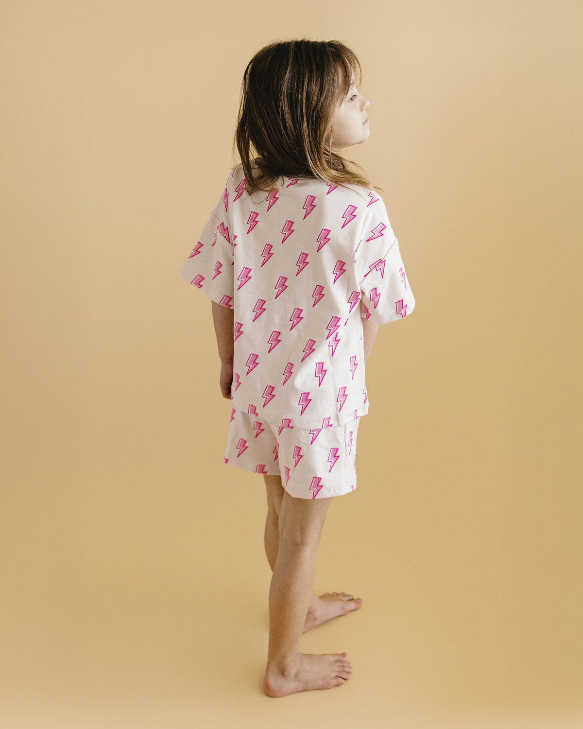 Shorts Set | Pink Bolts