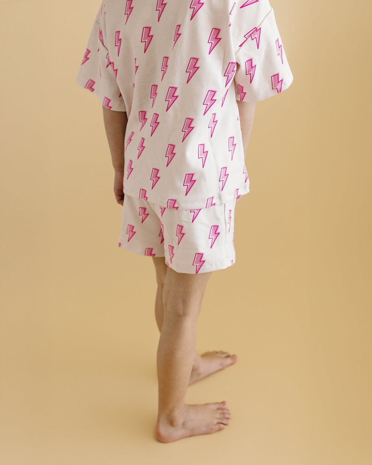 Shorts Set | Pink Bolts