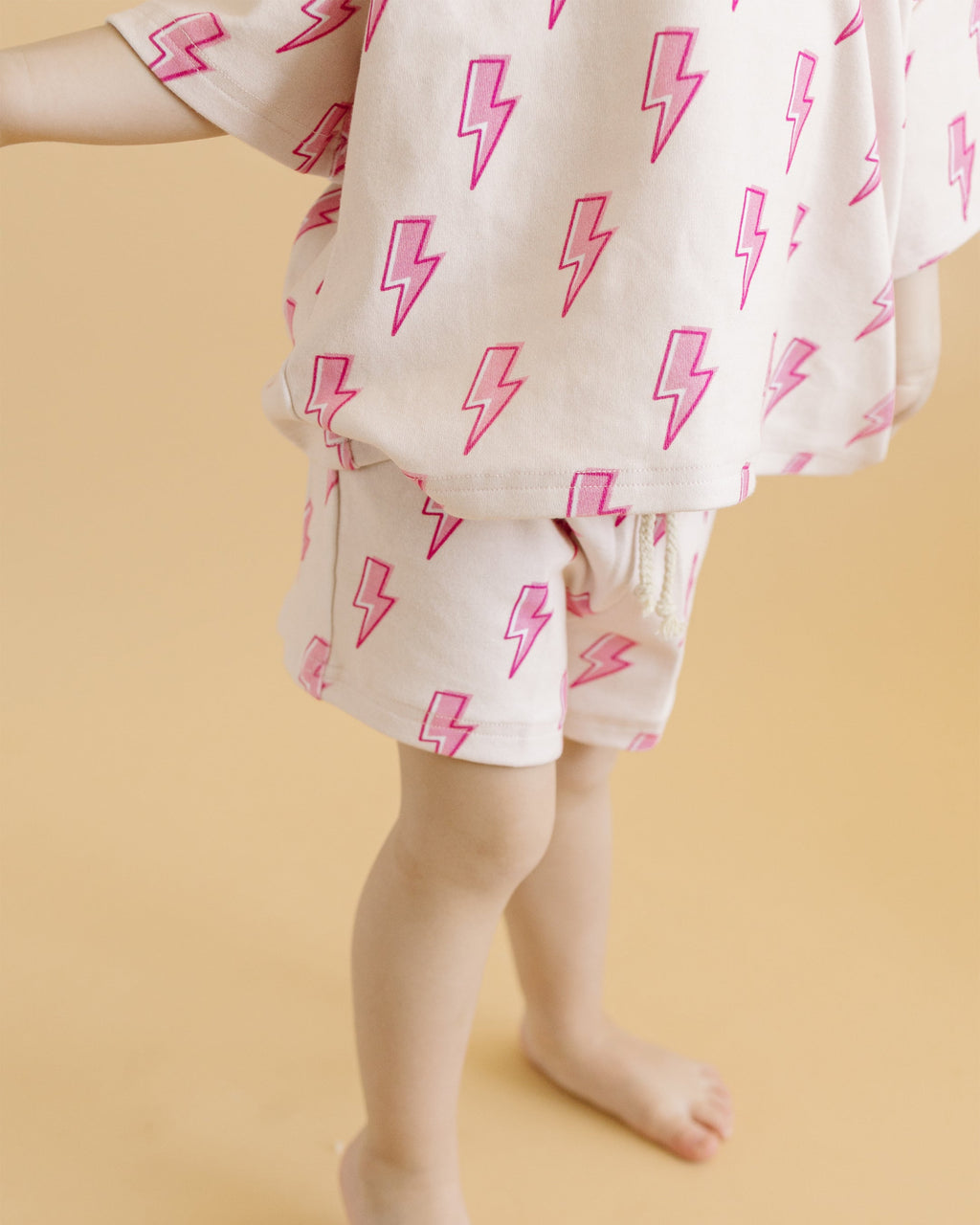 Shorts Set | Pink Bolts