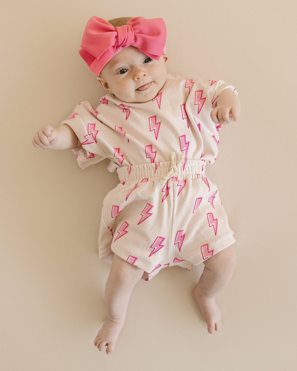 Shorts Set | Pink Bolts