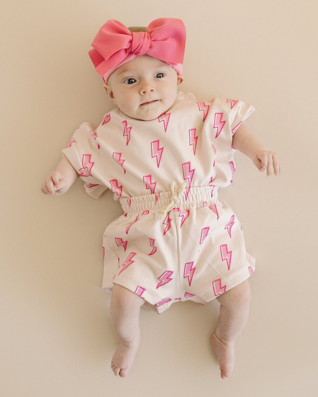 Shorts Set | Pink Bolts